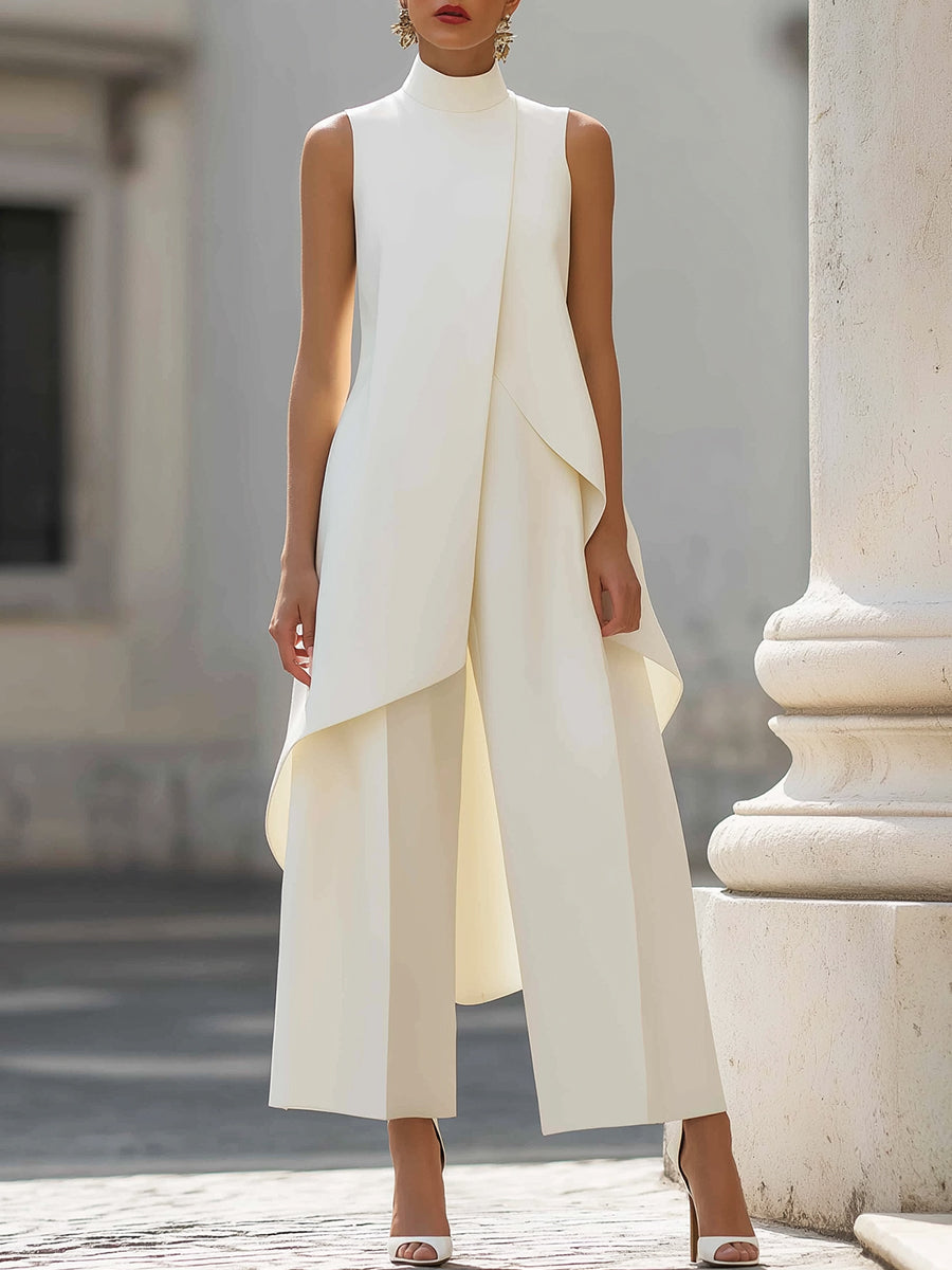 Caterina | Sleeveless Two Piece Set