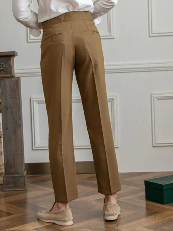 Anti-Wrinkle British Trouser
