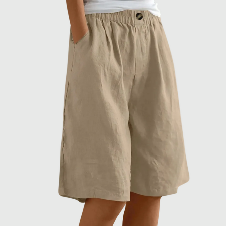 Ella | Wide-Leg Bermuda Shorts