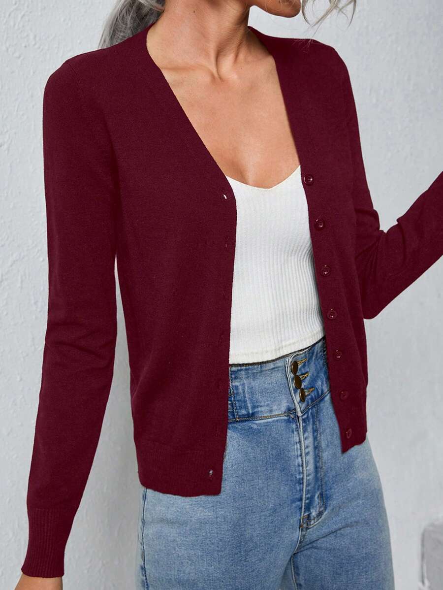 Layla Essential Loose-Fitting Tatted Cardigan