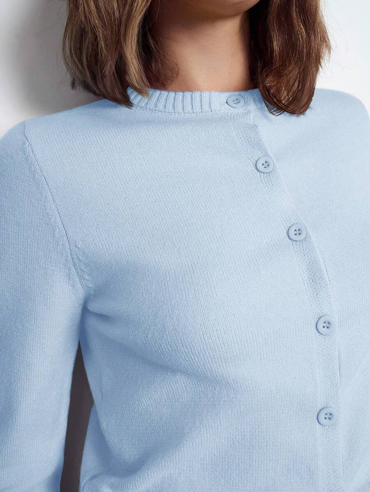 Harper Classic Button-Down Knit Cardigan