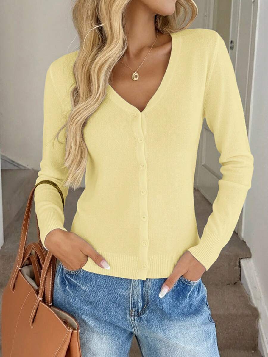 Layla Essential Loose-Fitting Tatted Cardigan
