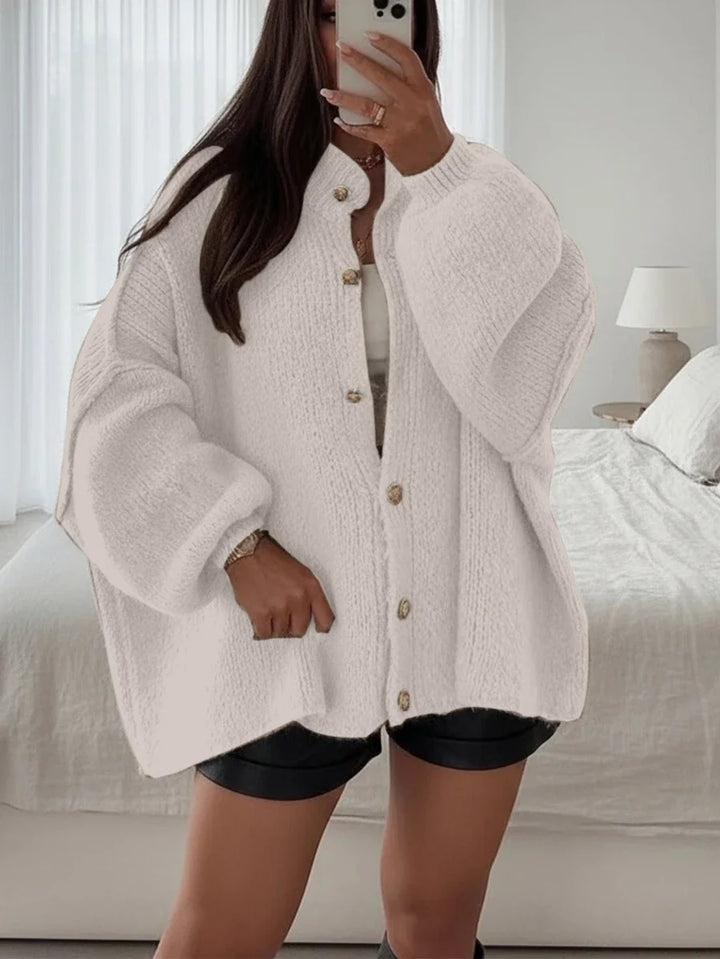 Grace Classic A-Straight Knit Cardigan