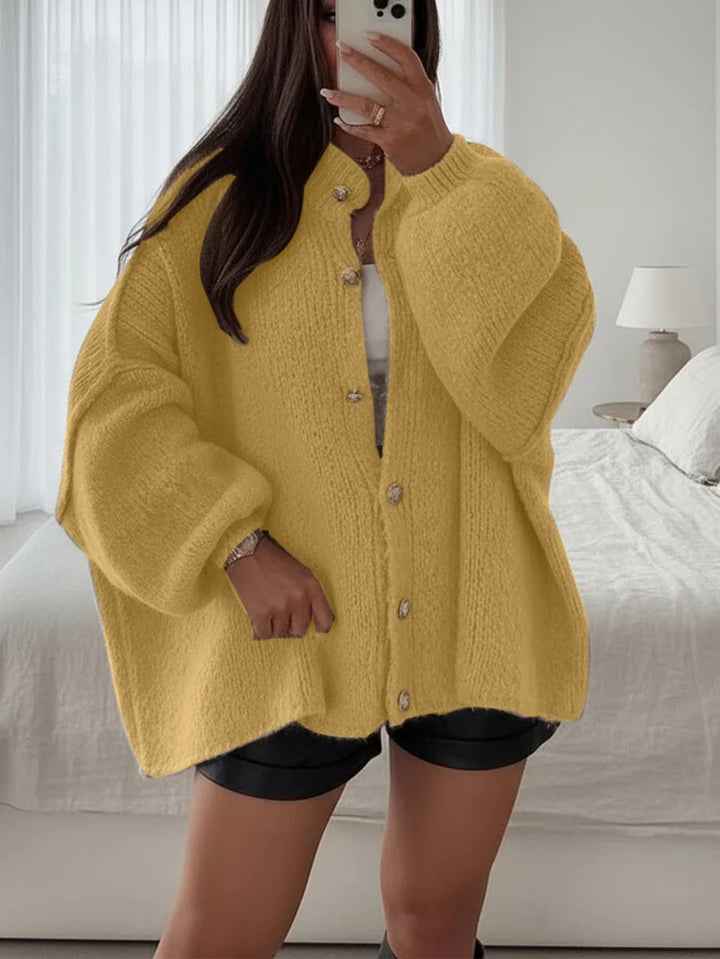Grace Classic A-Straight Knit Cardigan