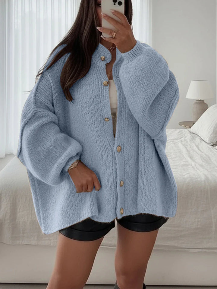 Grace Classic A-Straight Knit Cardigan