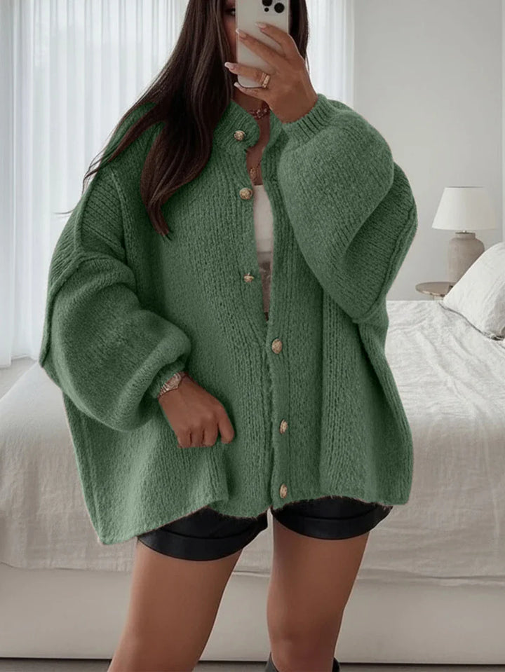 Grace Classic A-Straight Knit Cardigan