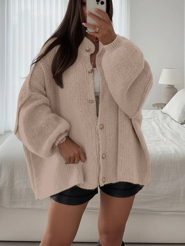Grace Classic A-Straight Knit Cardigan