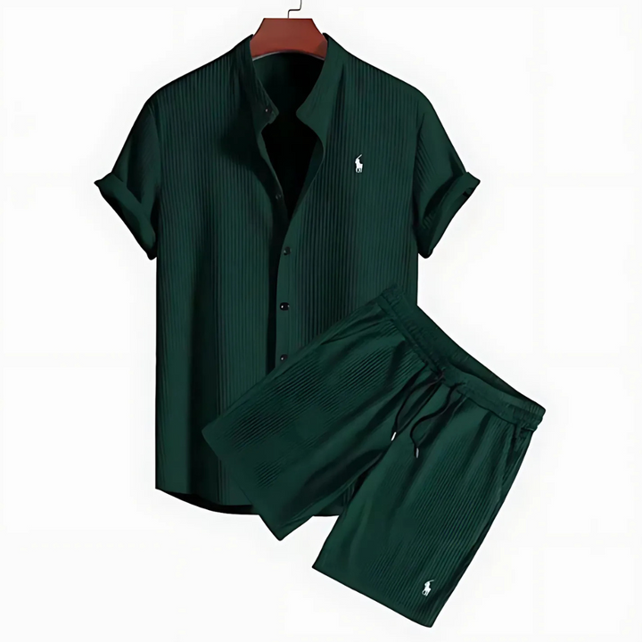 Tom | Short Sleeve Shirt & Shorts Set