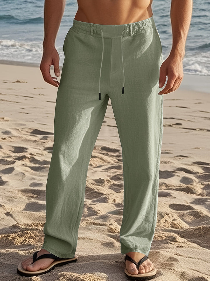 Charles | Men's Linen Trousers