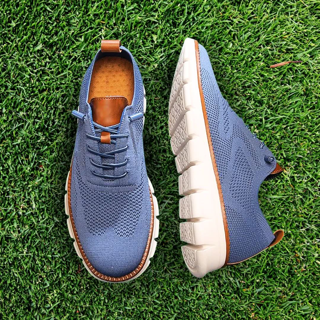 Lincoln | Men's Knit Lace-Up Sneaker