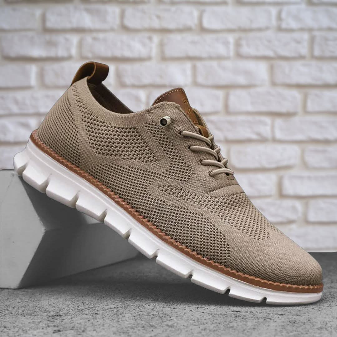 Lincoln | Men's Knit Lace-Up Sneaker