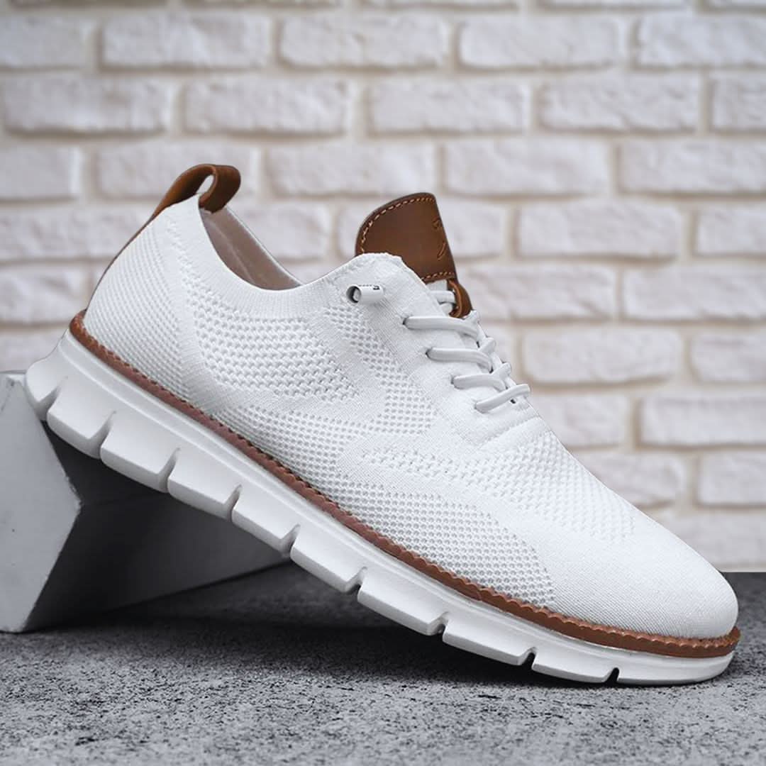 Lincoln | Men's Knit Lace-Up Sneaker