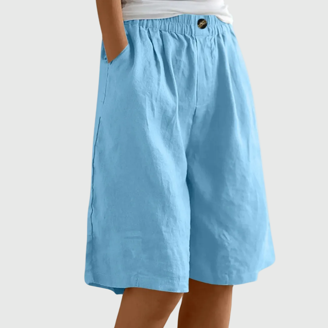 Ella | Wide-Leg Bermuda Shorts