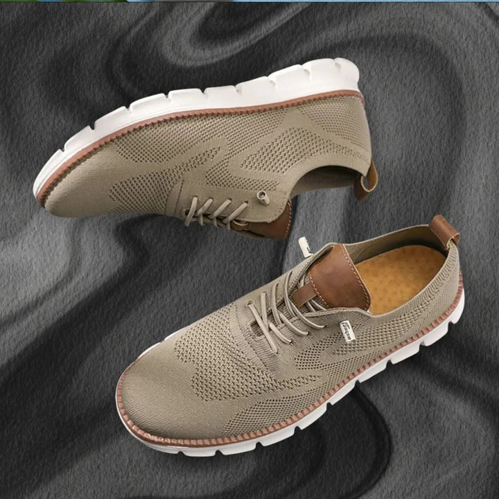 Lincoln | Men's Knit Lace-Up Sneaker
