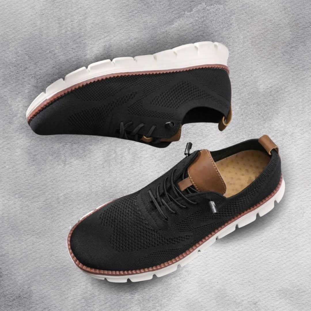Lincoln | Men's Knit Lace-Up Sneaker