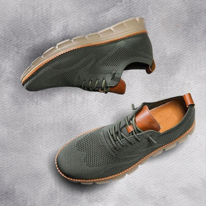 Lincoln | Men's Knit Lace-Up Sneaker