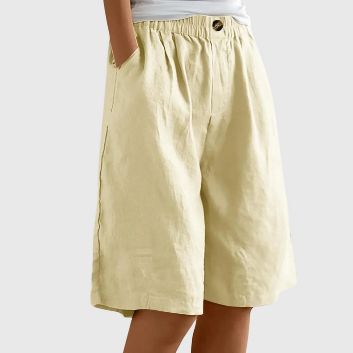 Ella | Wide-Leg Bermuda Shorts