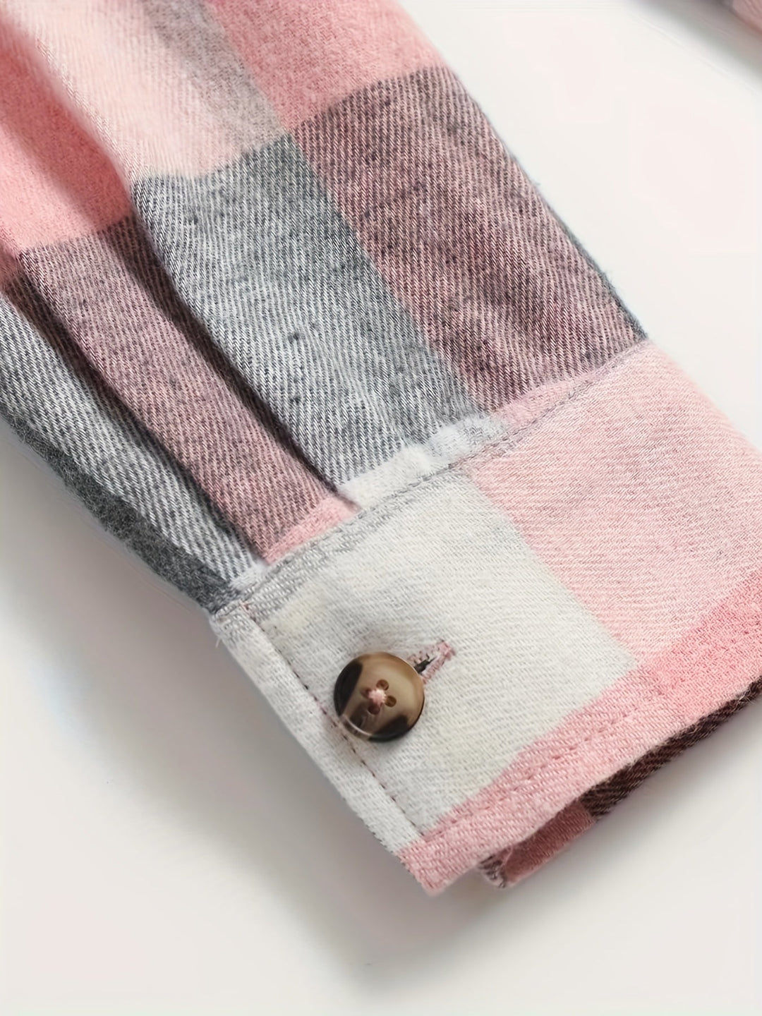 Sierra | Oversized Plaid Button-Up Shirt