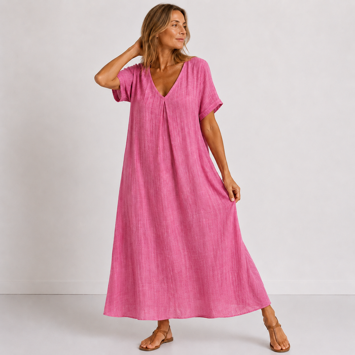 Violetta | Flowing Everyday Midi Dress