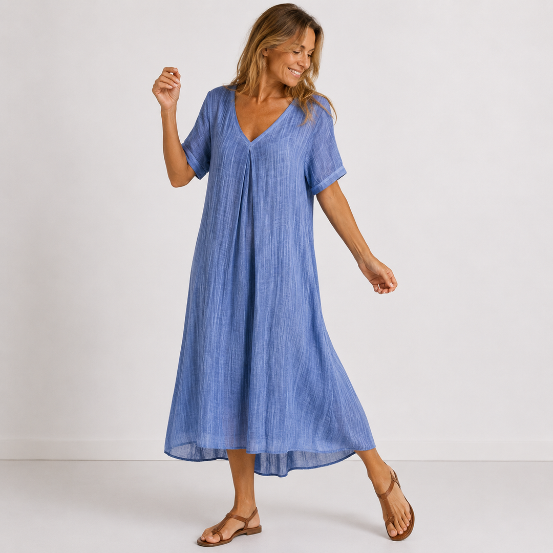Violetta | Flowing Everyday Midi Dress