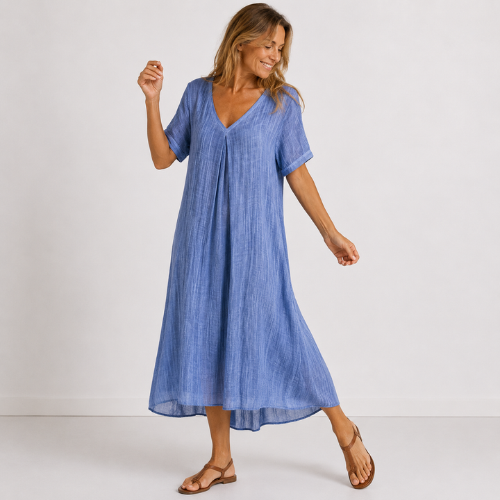 Violetta | Flowing Everyday Midi Dress