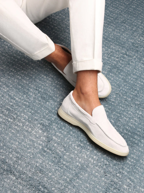 Palm Beach Suede Loafer – Men’s Slip-On in Soft Suede