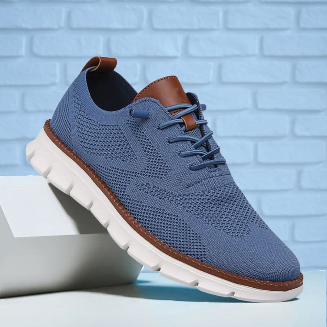 Lincoln | Men's Knit Lace-Up Sneaker