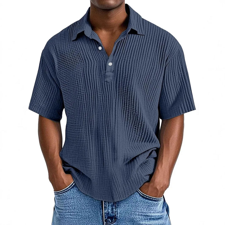 Erik | Textured Polo Shirt