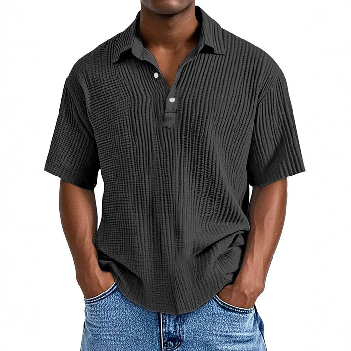 Erik | Textured Polo Shirt