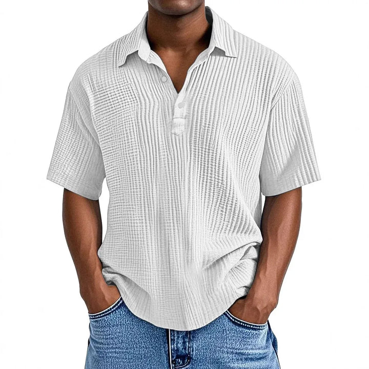 Erik | Textured Polo Shirt