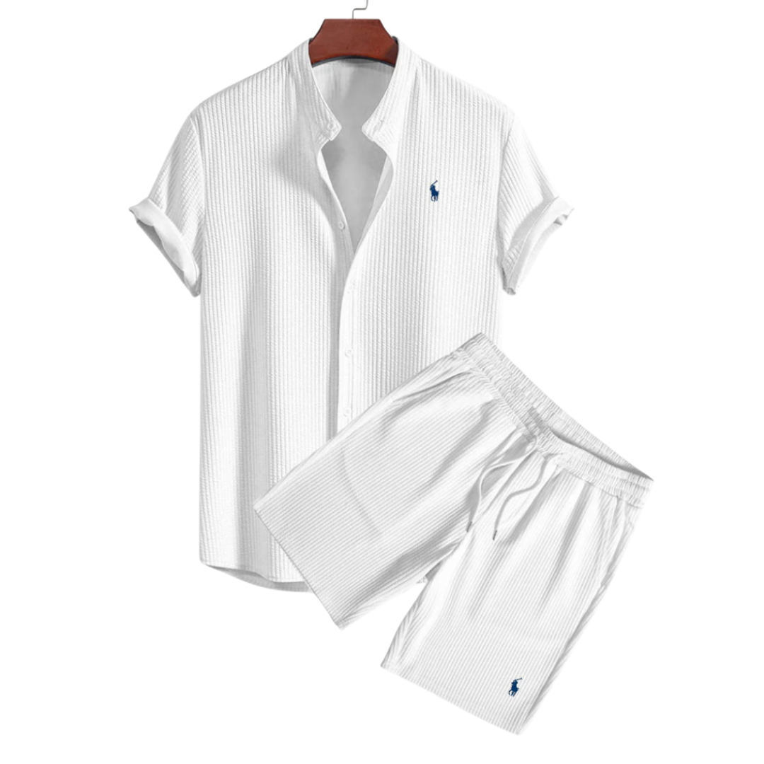 Tom | Short Sleeve Shirt & Shorts Set
