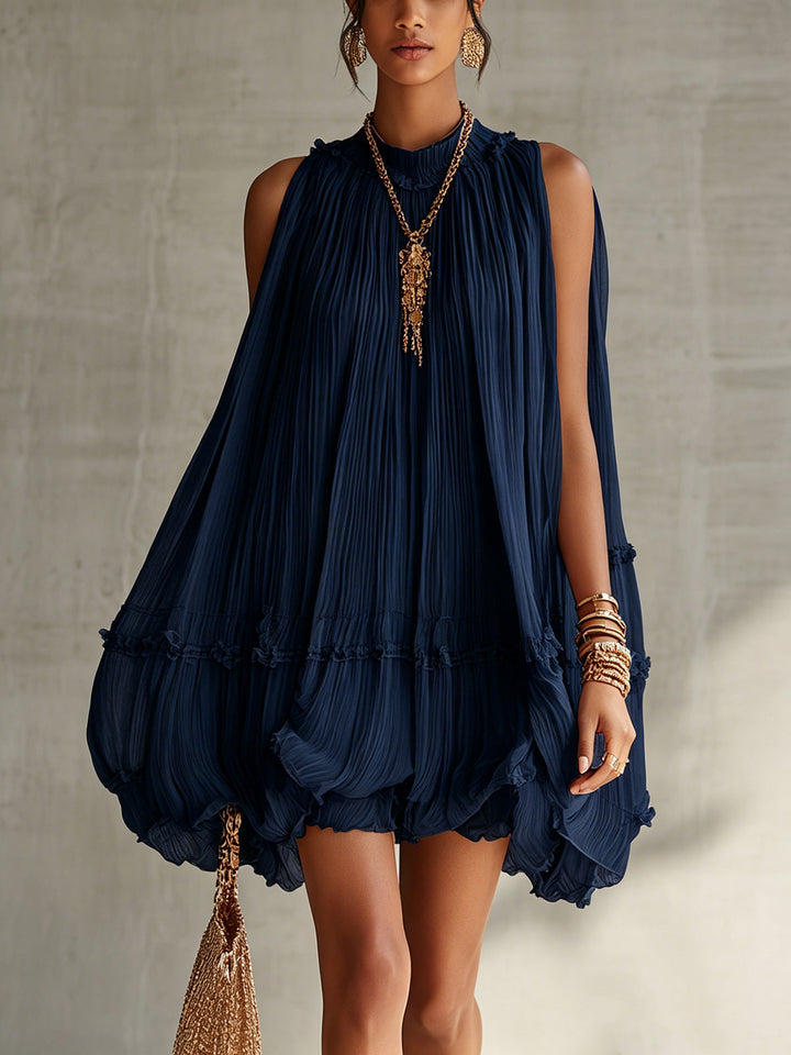 Tara | Pleated Mini Dress