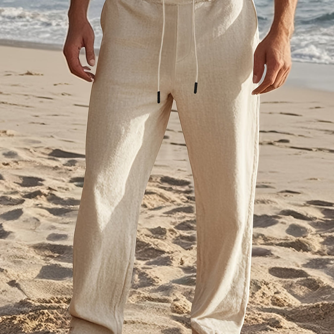 Charles | Men's Linen Trousers