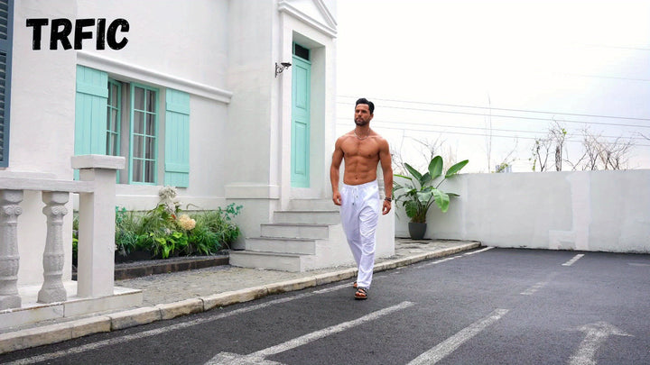 Charles | Men's Linen Trousers
