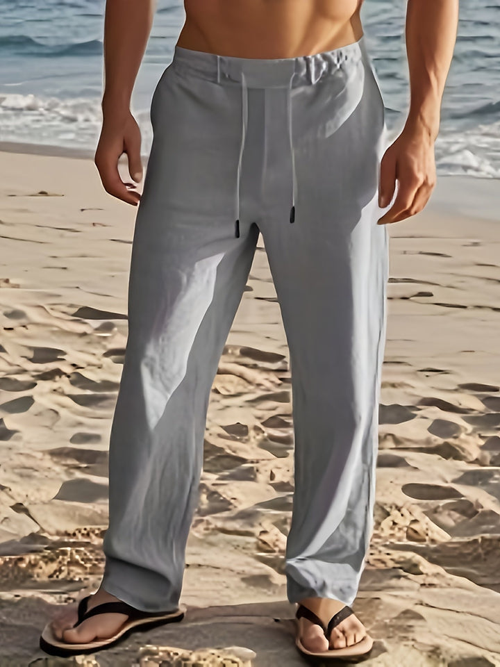 Charles | Men's Linen Trousers