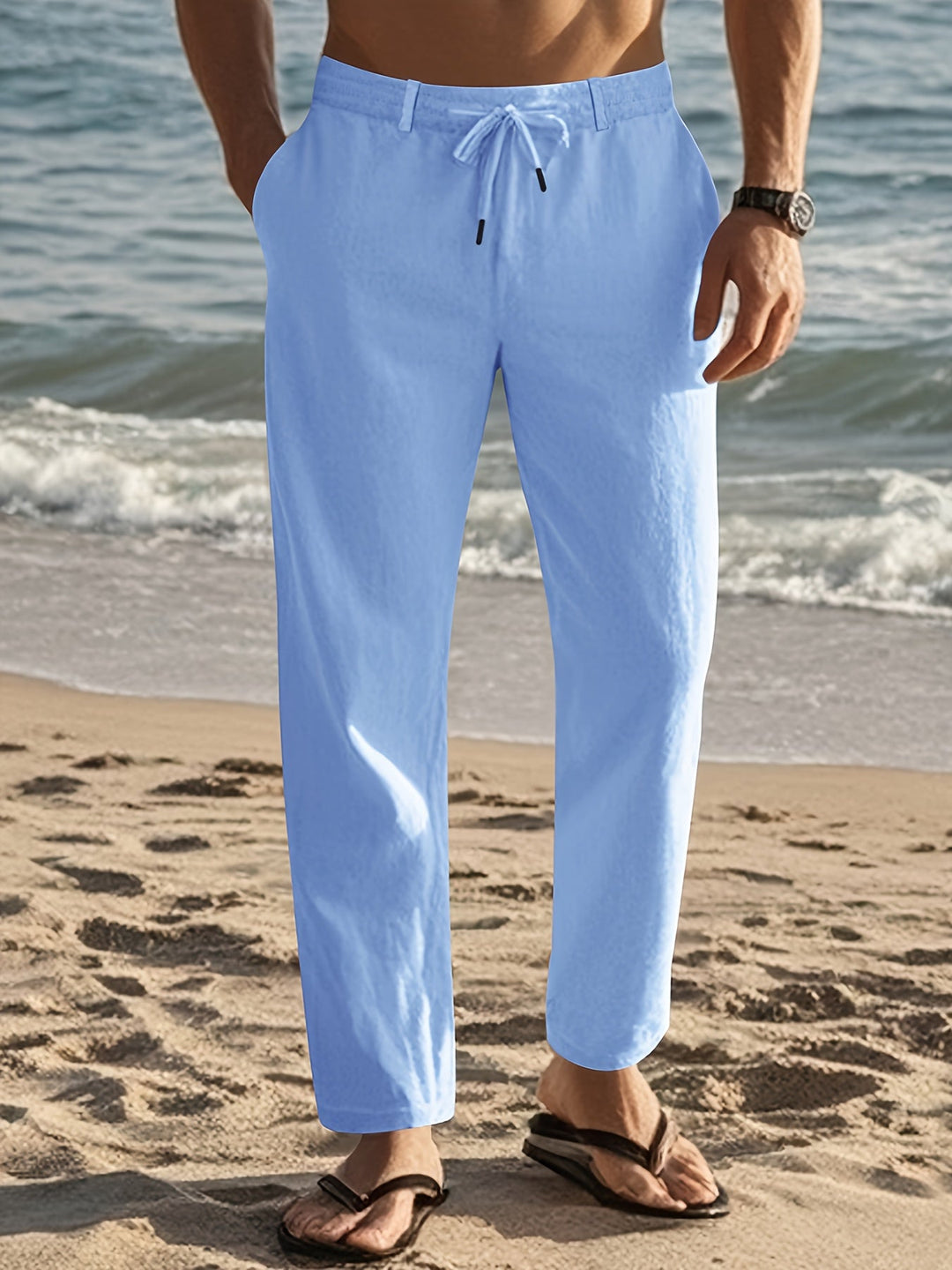 Charles | Men's Linen Trousers