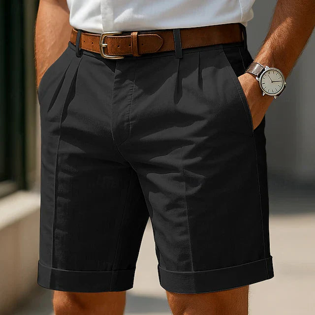 Andrew | Men's Pleated Summer Shorts