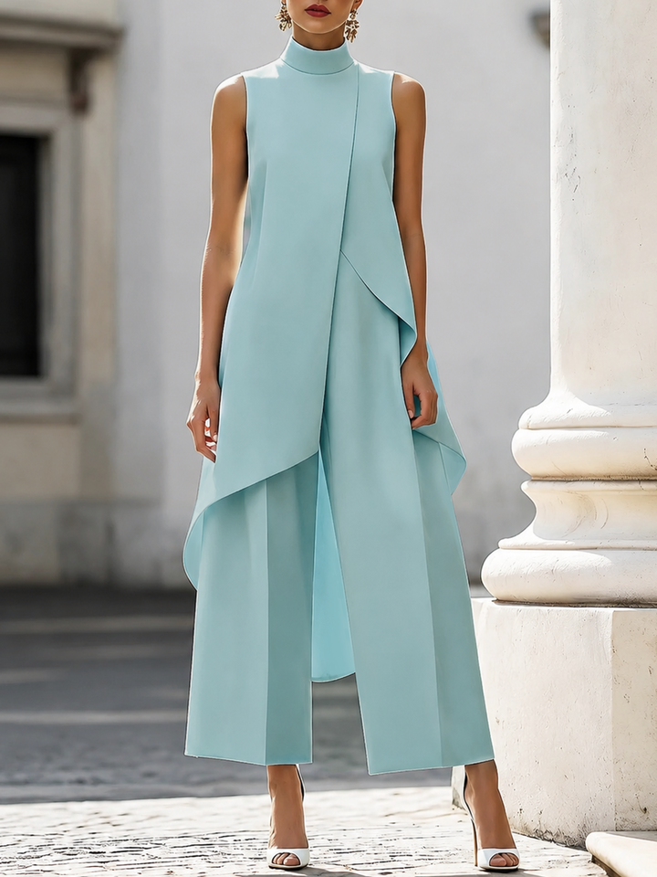 Caterina | Sleeveless Two Piece Set